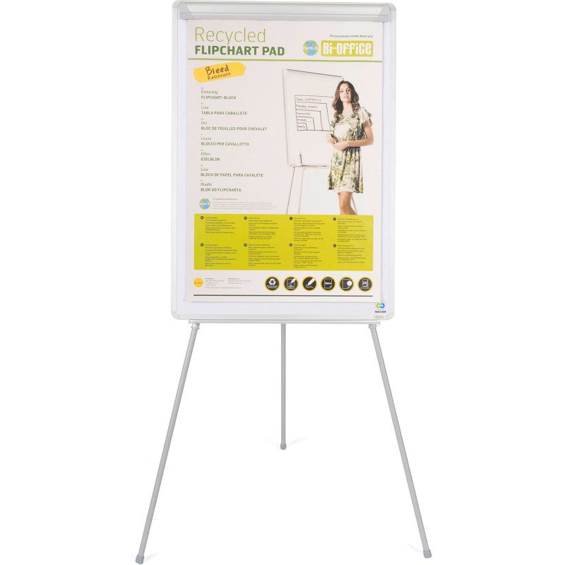 Paperboard- chevalet de conférence fixe Earth Bi-Office