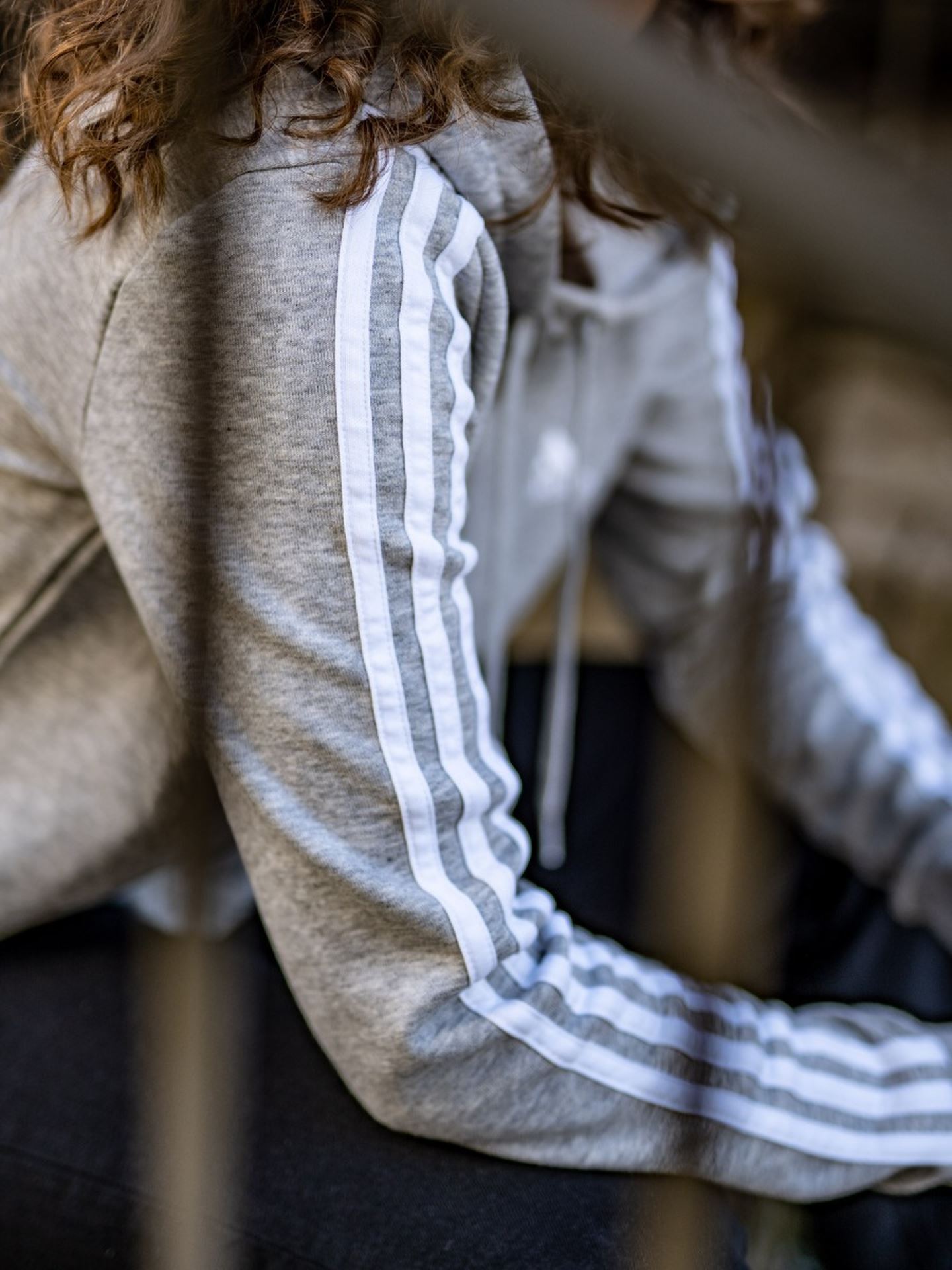 3Stripes Cropped Hoodie