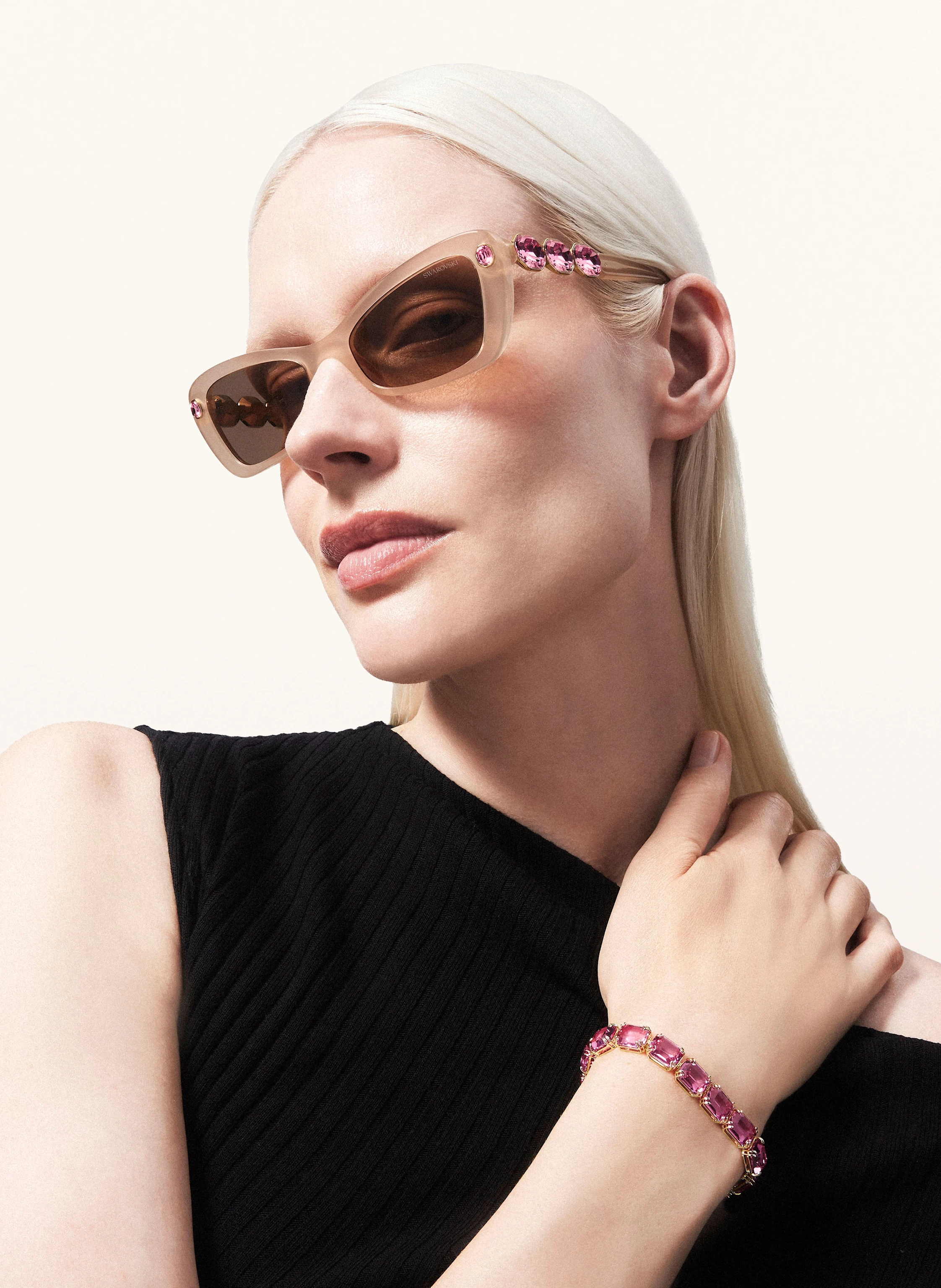 SWAROVSKI Set: Sonnenbrille SK6033 und Armband