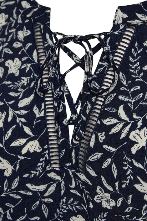 Freequent blauwe dames blouse