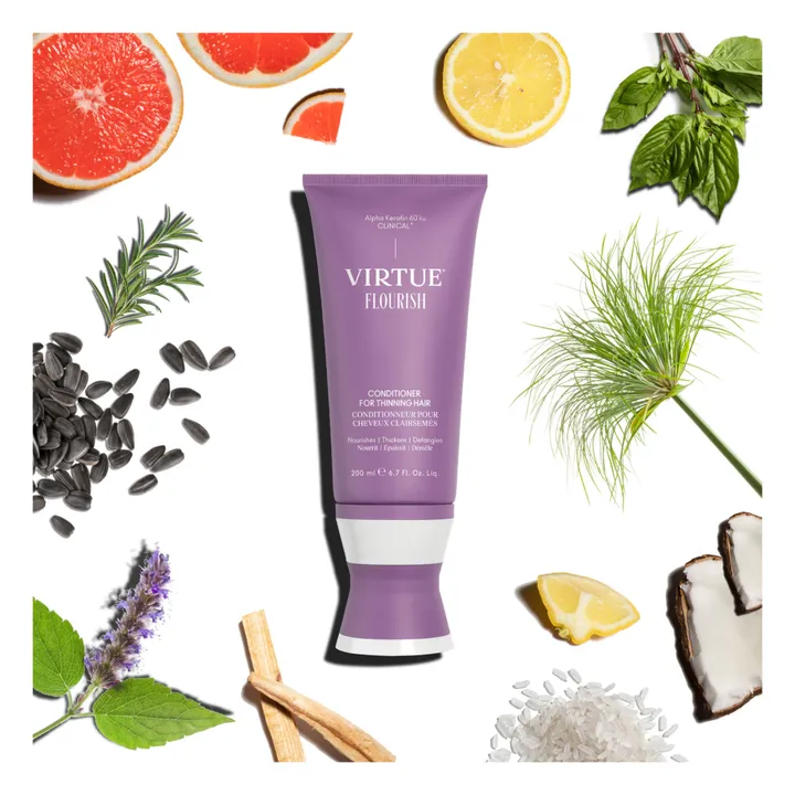 Virtue Après-shampoing pour cheveux clairsemés Flourish - 200ml