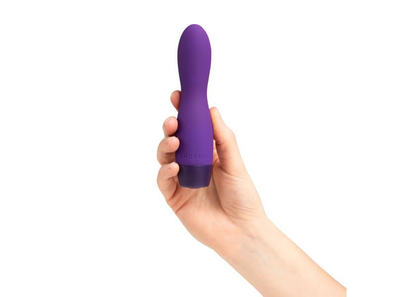 Amorelie Mini-Vibrator «Shine» Violett Hochwertiges Sextoy im kompakten Format