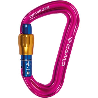 CAMP Photon Lock Janja Schraubkarabiner  Fuchsia