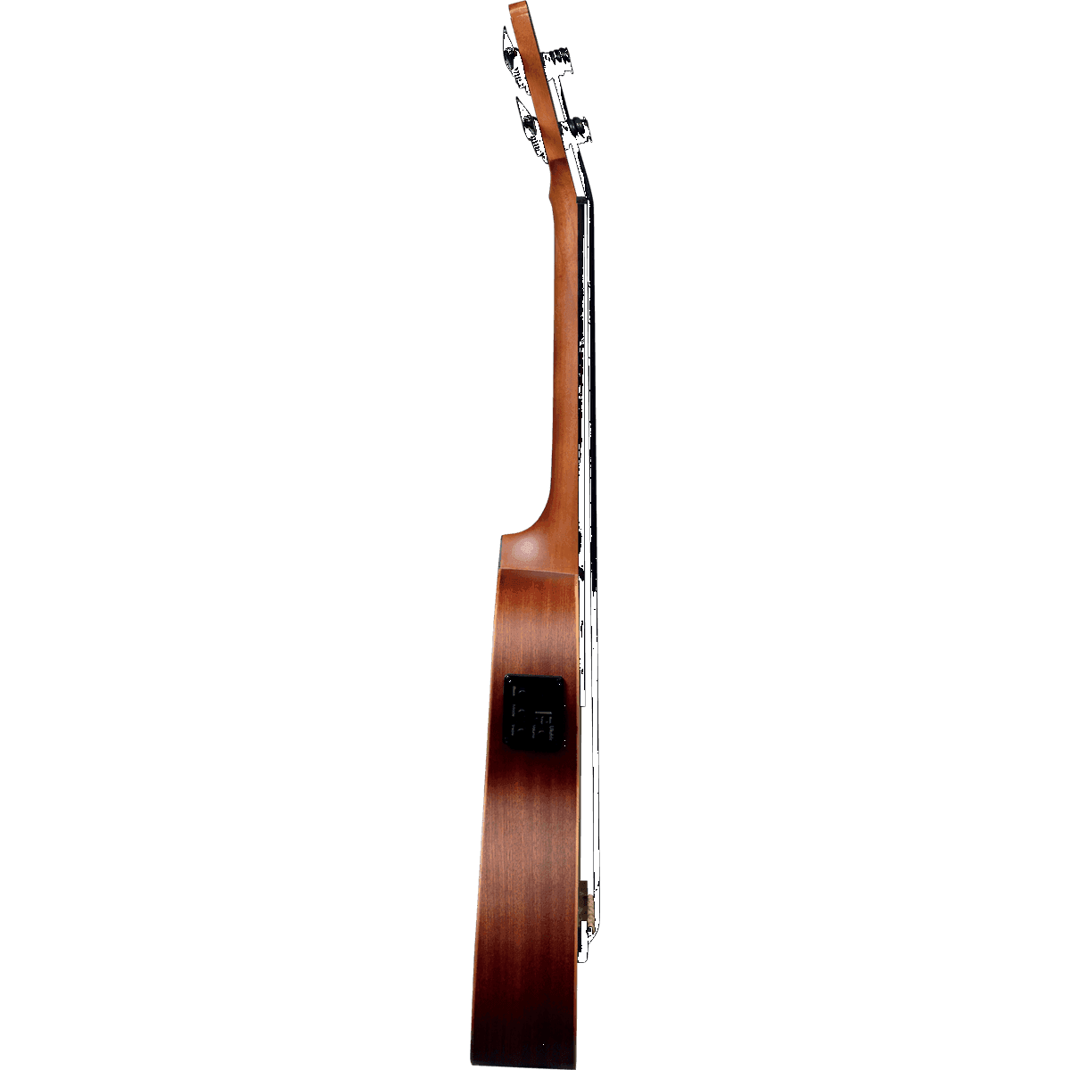 LAG Guitars Travel Tiki 150 TKB150CE Tiki Uku Mini Bass elektrisch-akoestische bas-ukelele met gigbag