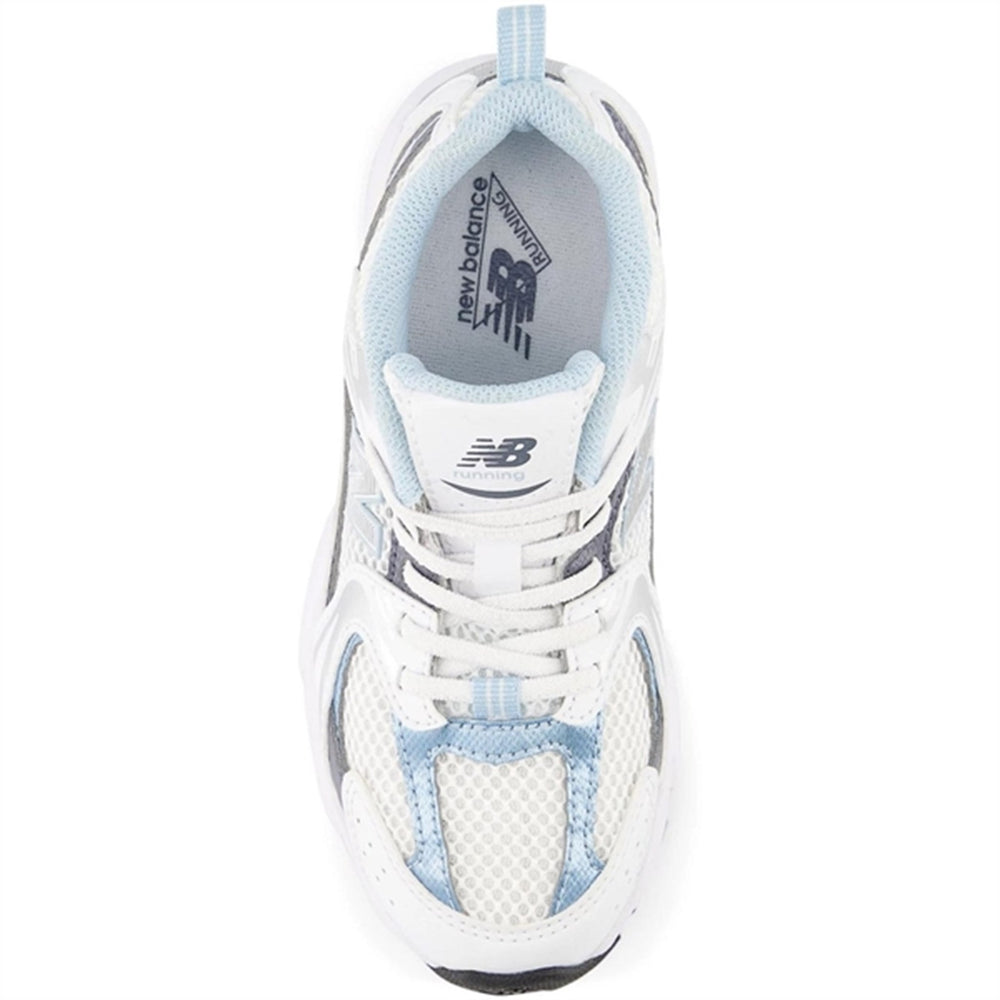 Køb New Balance 530 Kids Bungee Lace Sneakers White