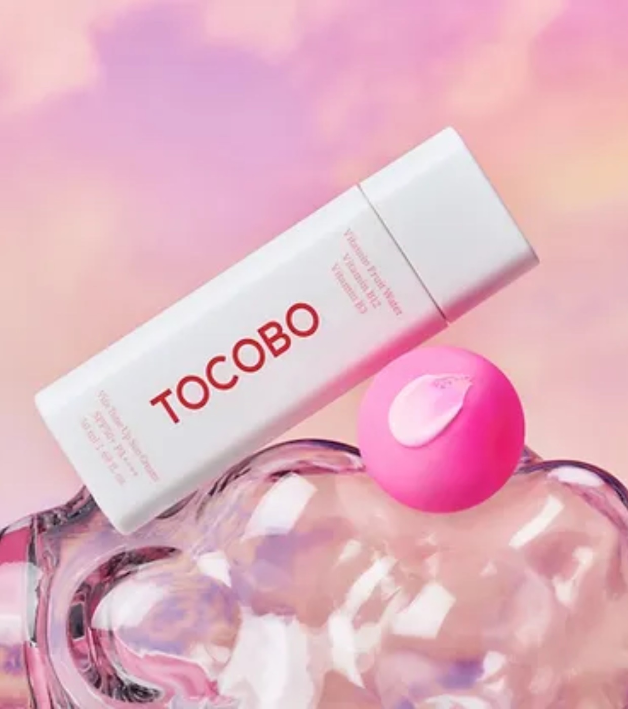 Tocobo - Protetor solar colorido Vita Tone Up SPF50+ PA++++