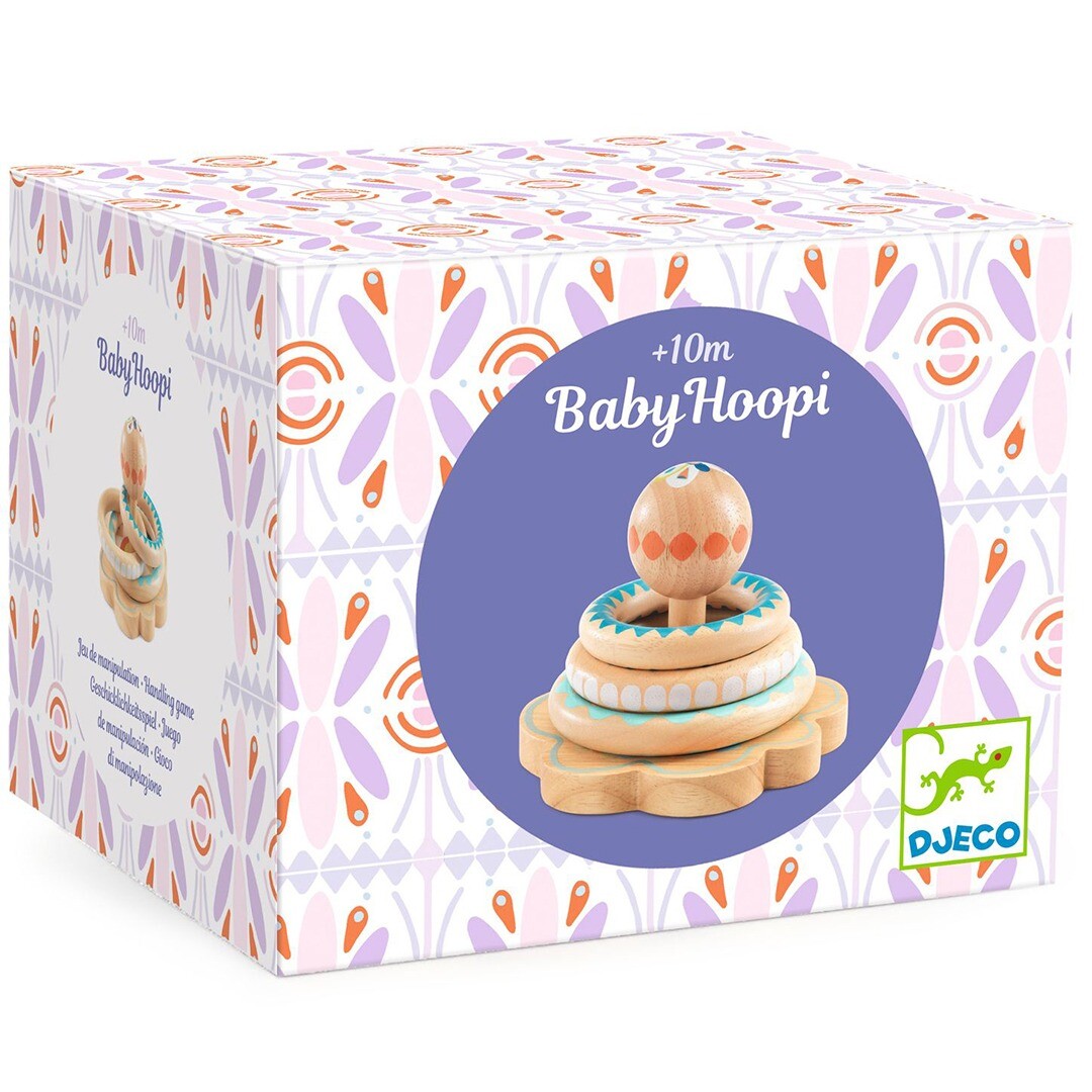 Djeco stapeltoren ringen - babyhoopi