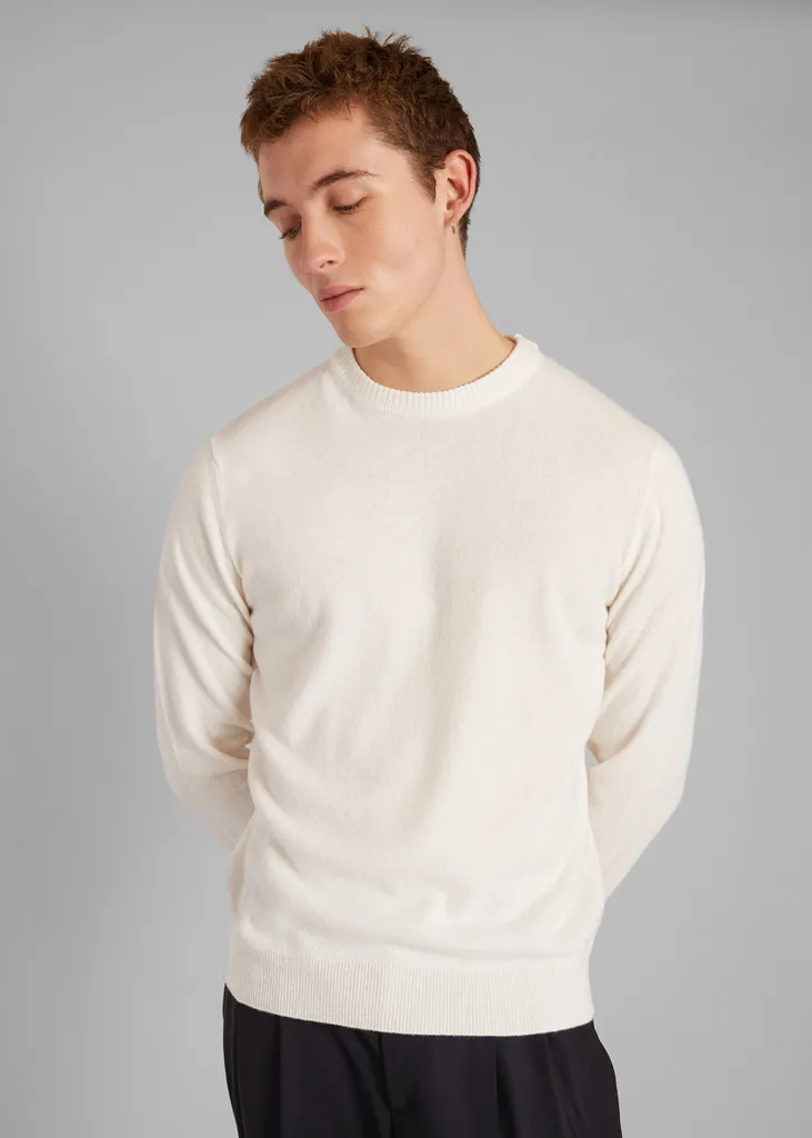 Pull en laine merinos et cachemire L'Exception Paris