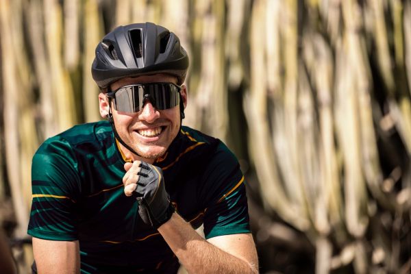 Rogelli Ventro Polarized Cykelbriller, Black