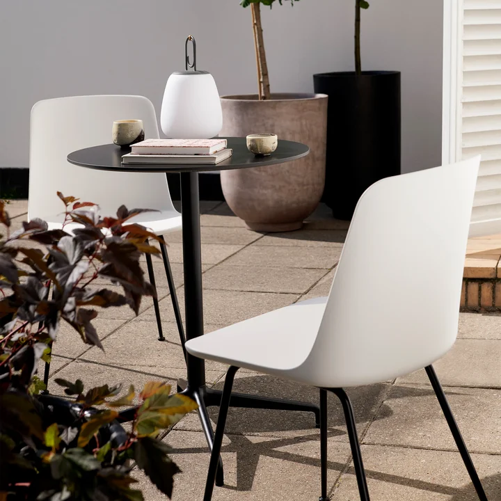 &Tradition - Rely HW70 Outdoor Chair, schwarz / schwarz