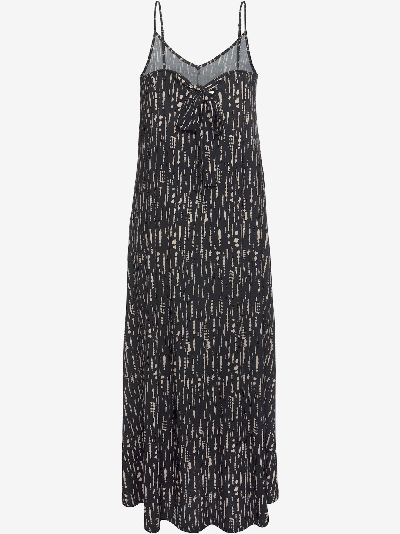 Robe longue belle encolure en v