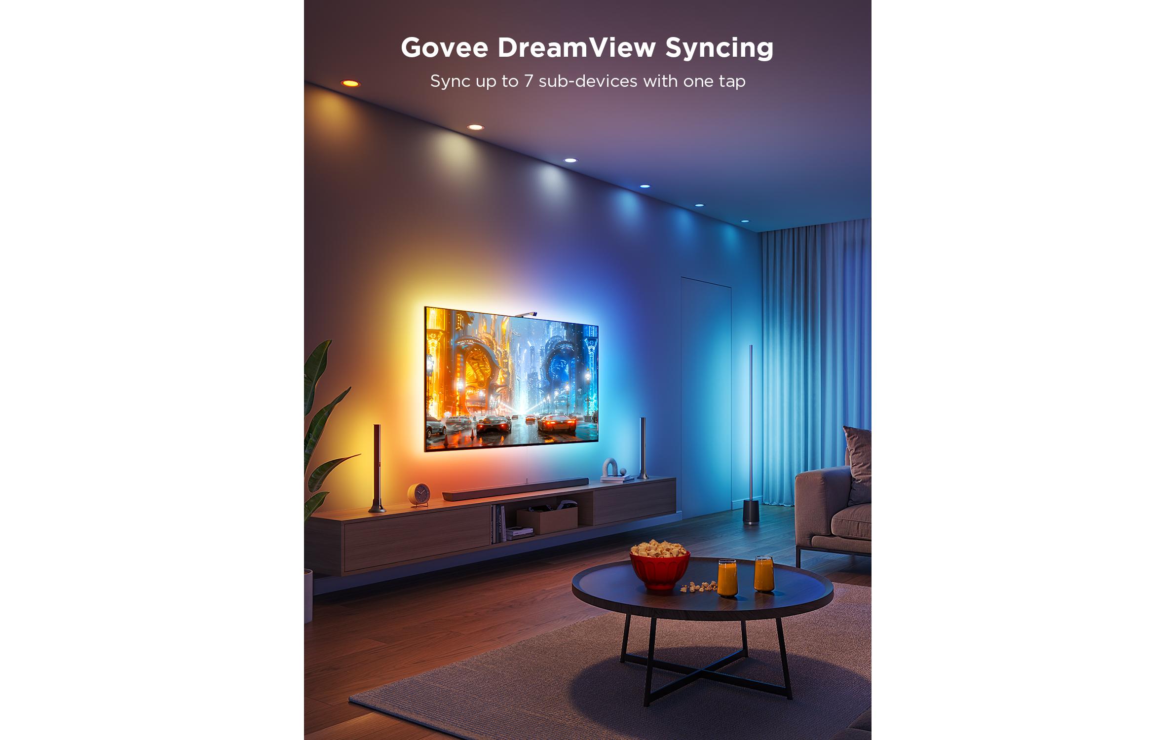 Lichtbalken Backlight Kit 2, T3 Cam, RGBIC, WiFi + BT<br>Smarte TV- Hintergrundbeleuchtung