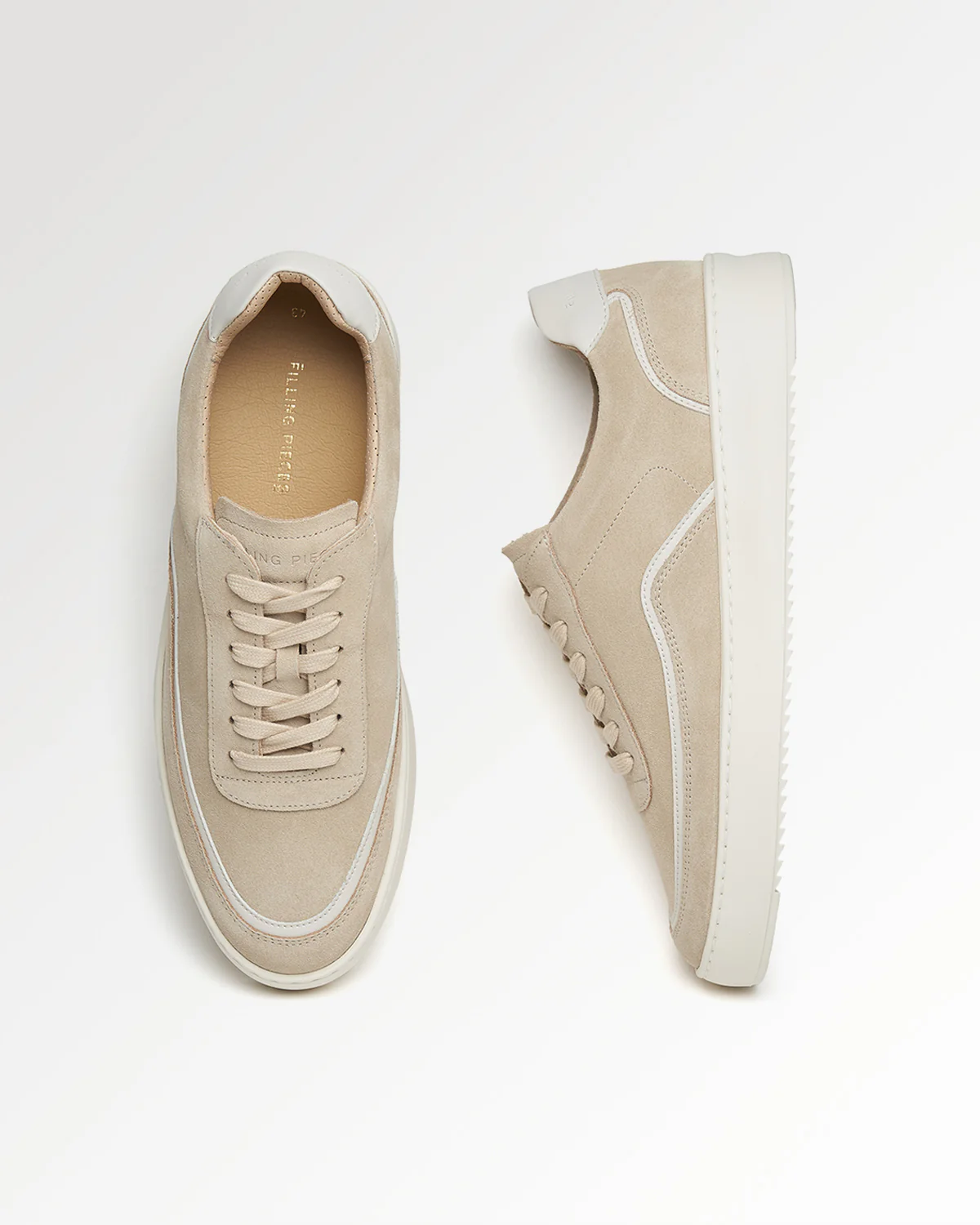 Mondo Stack Suede Beige