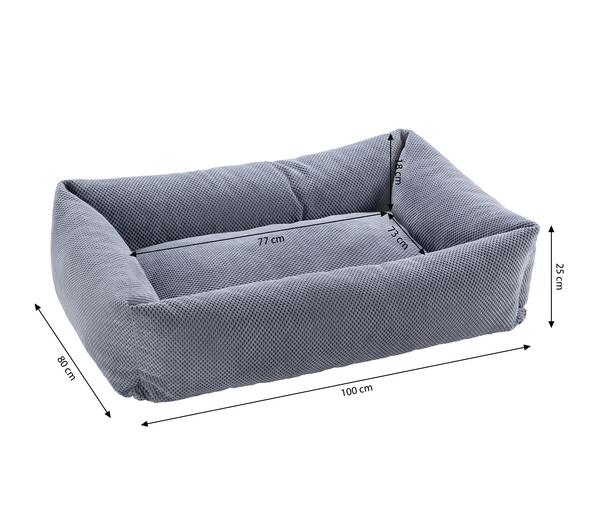 Dehner Premium Hundebett Kenai, rechteckig,