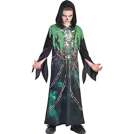 Halloween lænket genfærd kostume str. 140
