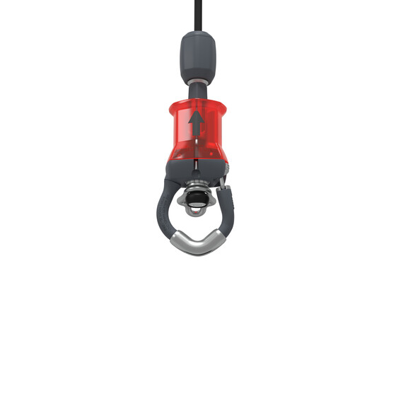Duotone Kite Bar Quick Release Rope Harness Kit grau