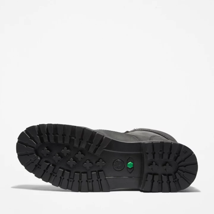 Bota impermeável robusta II de 6 polegadas para homem na cor preta.
