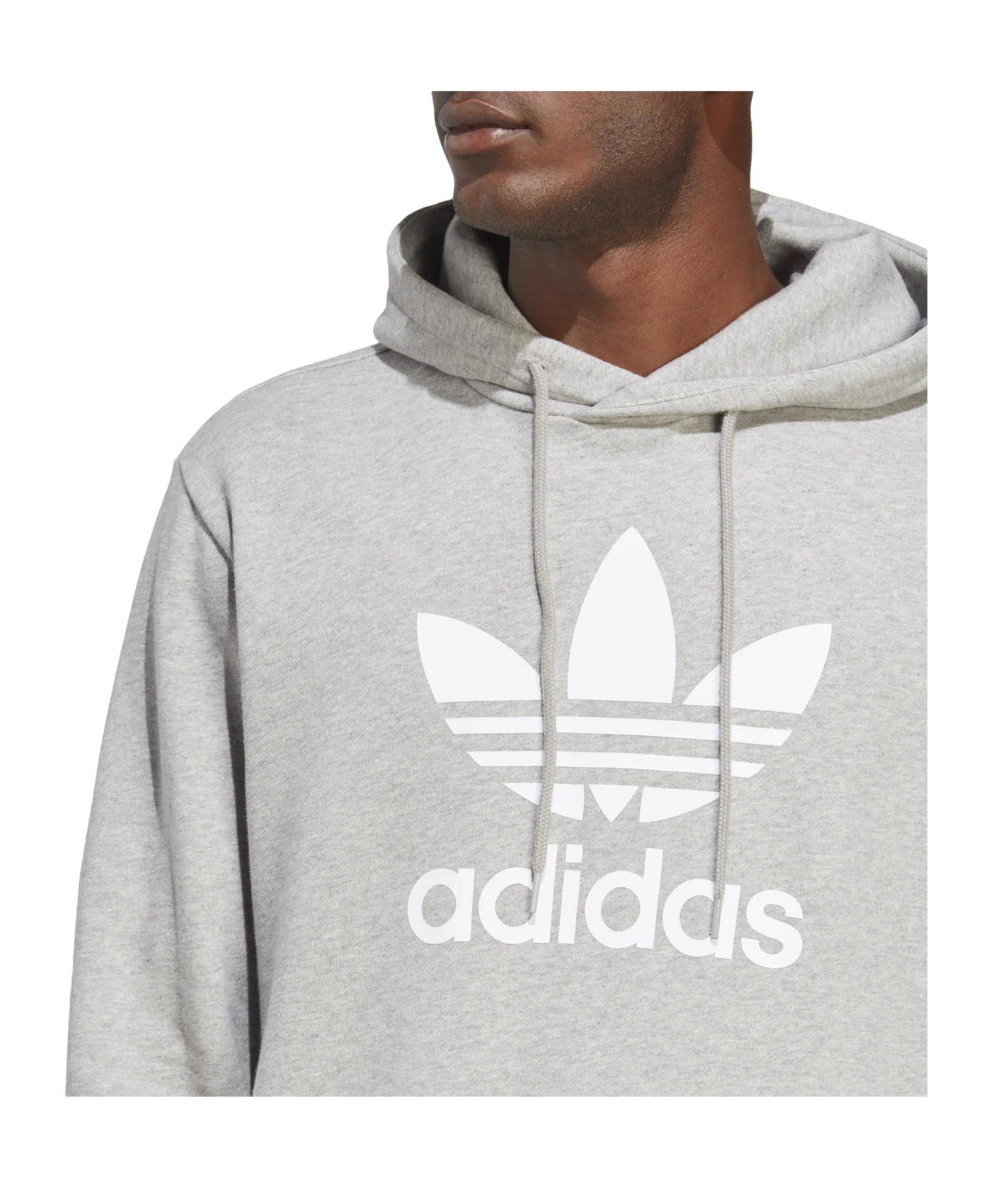 adidas Originals Trefoil Hoody Grau