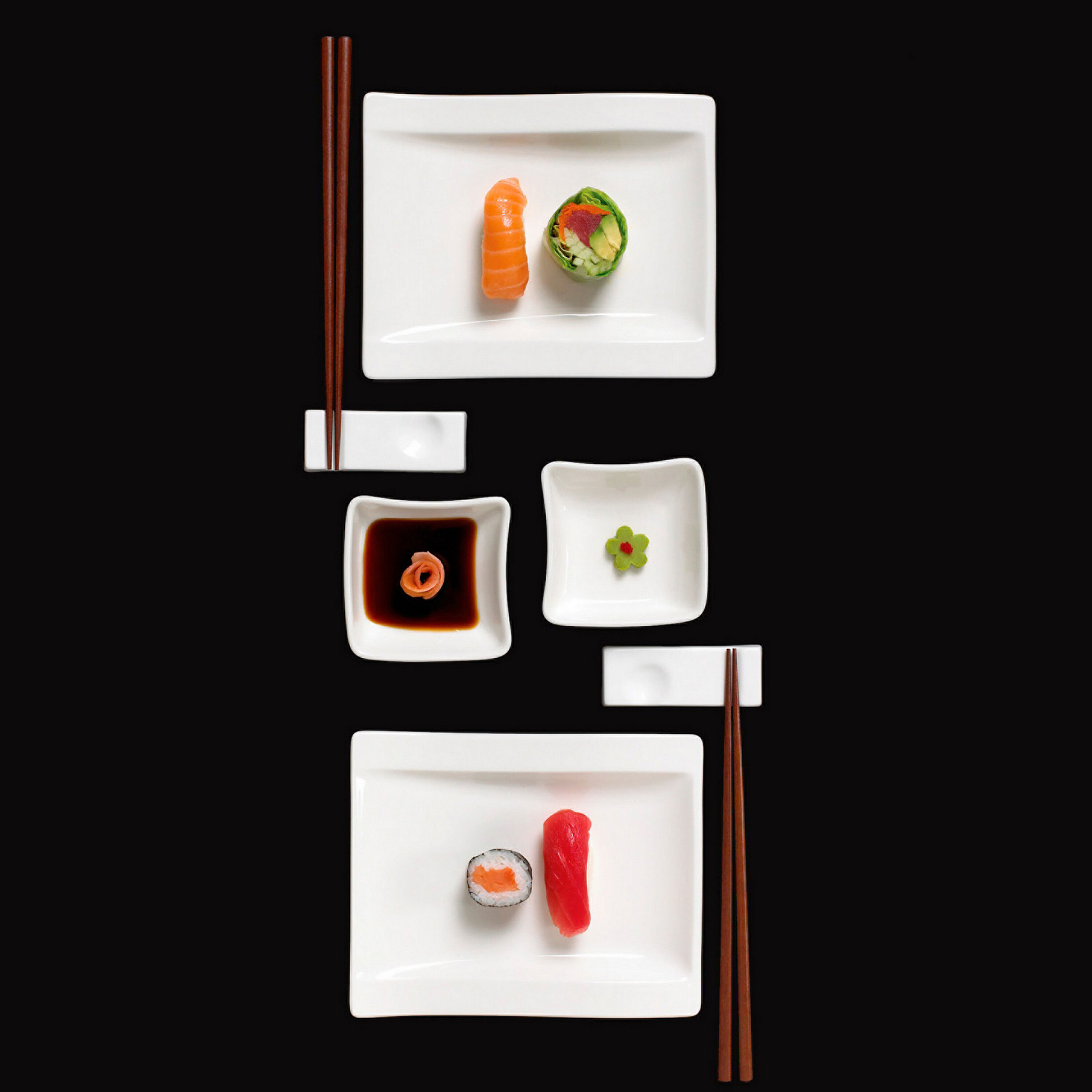 NewWave Specialty plate White, '', Premium Porcelain