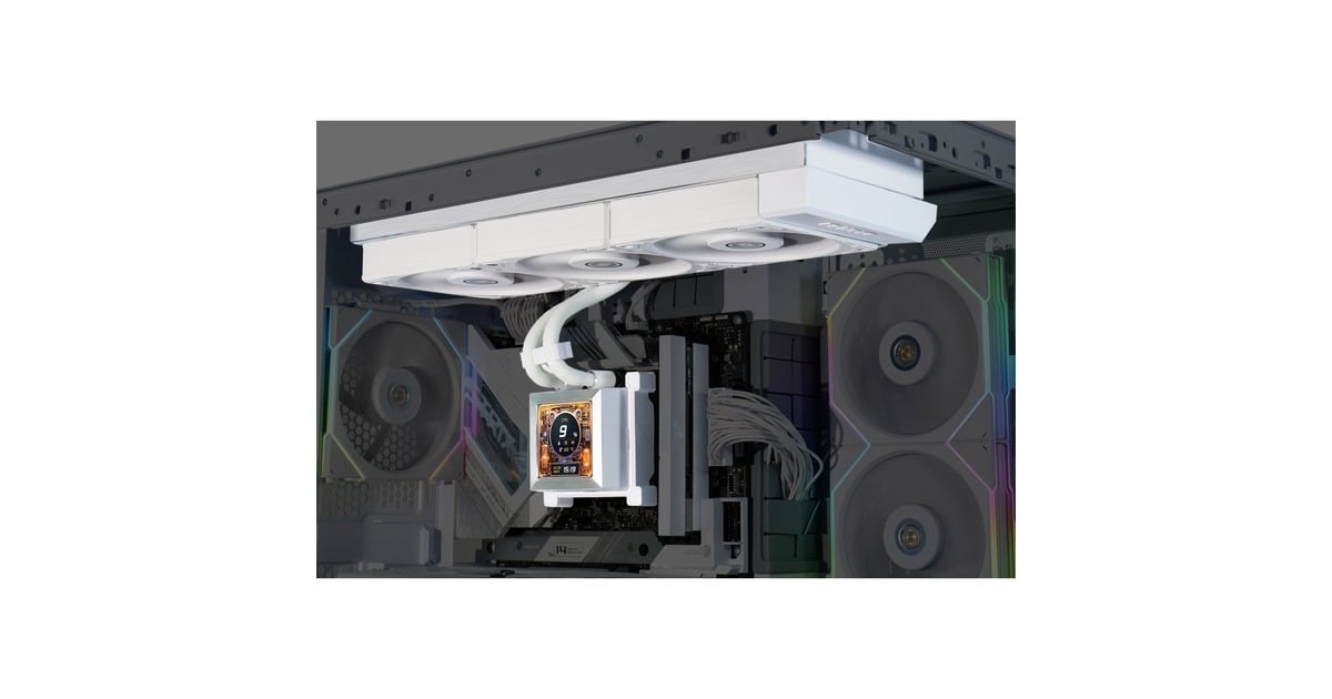 Lian LiHydroShift LCD 360S waterkoeling  (Wit)