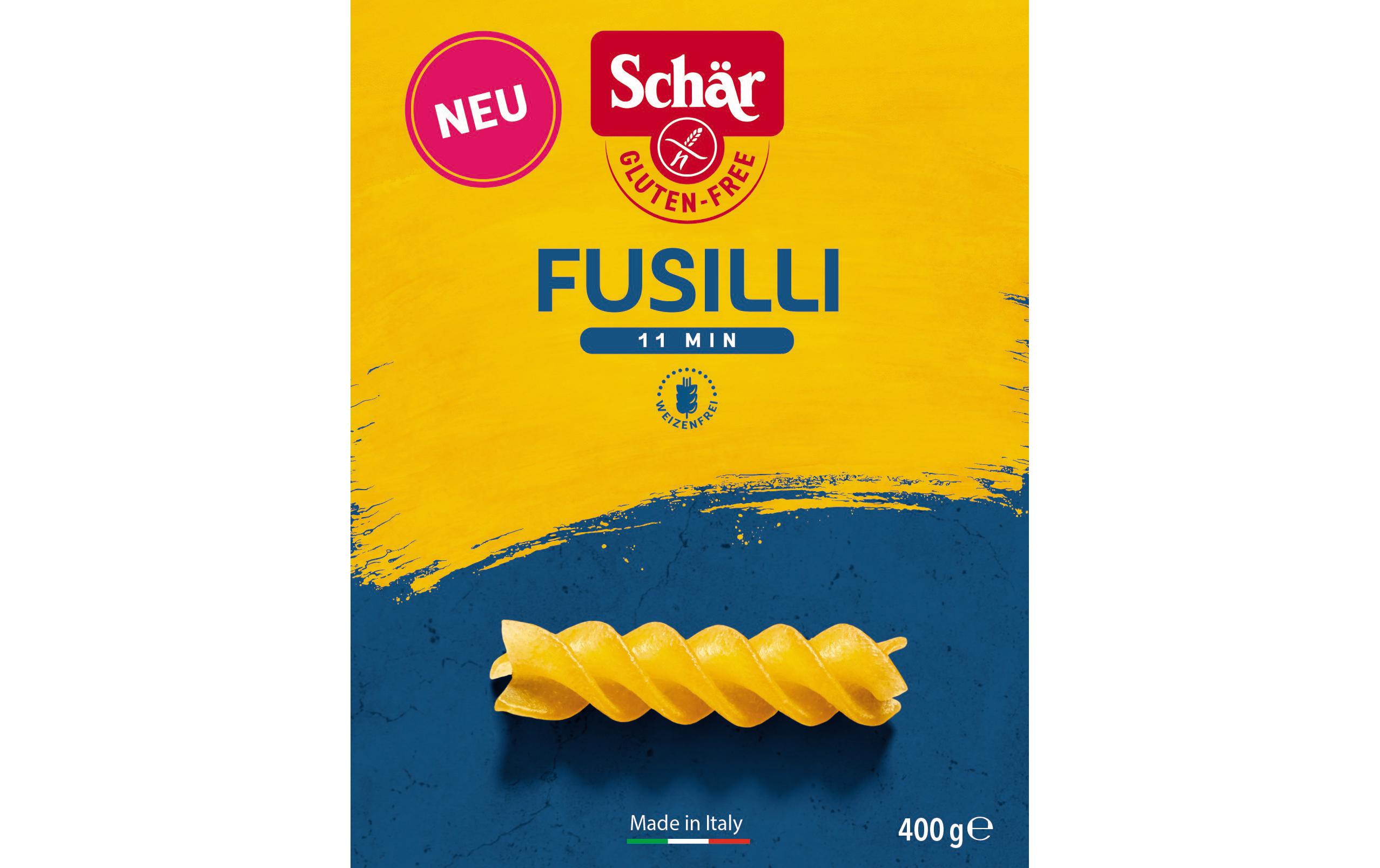 Teigwaren Fusilli glutenfrei 400 gGlutenfreie Pasta