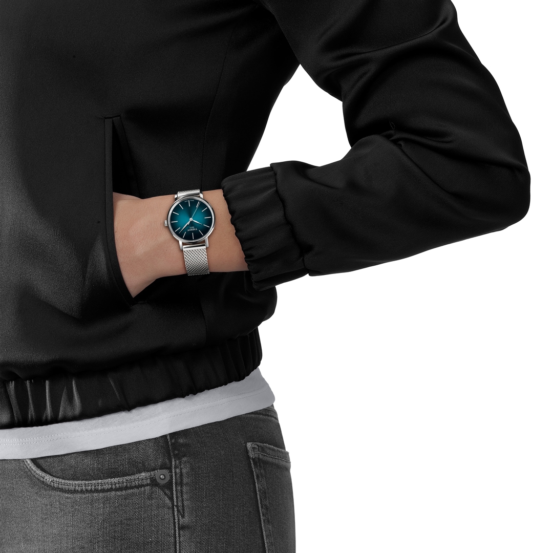 Tissot Everytime Lady Silbrig / Türkis