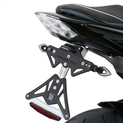 Support de plaque Barracuda Noir - Noir