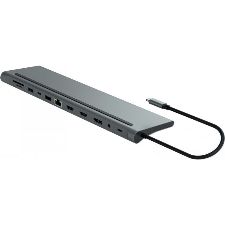 MCL MD1A99AZZUSB3C568 hub & concentrateur USB Type-C 5000 Mbit/s Aluminium