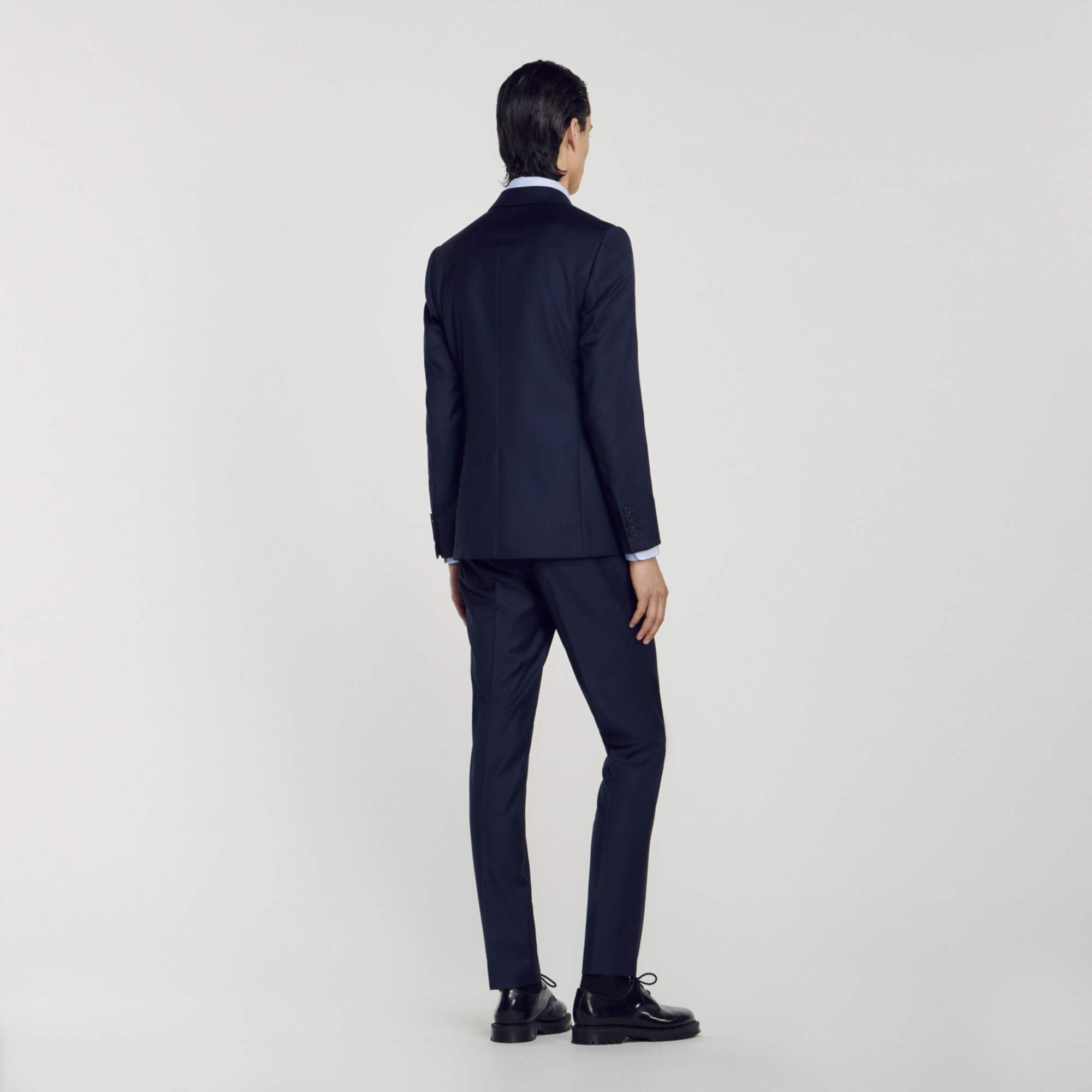 Veste de costume en laine vierge
