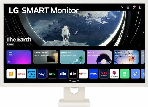 LG - Smart 32SR50F-W.AEU - Computer Monitor - Wit - 80 cm - Full HD
