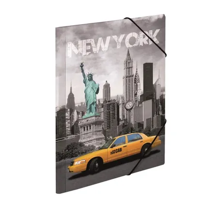 HERMA PP-Sammelmappe mit Gummi-Eckspannern New York