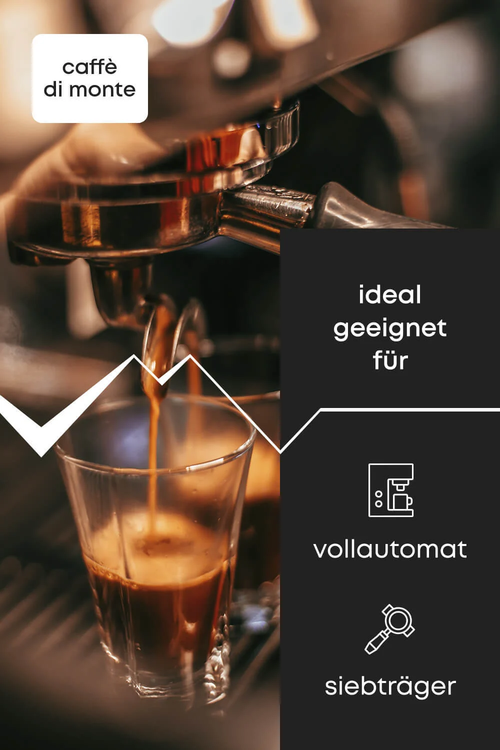 Caffè di Monte Espresso Extra Bar Vorteilspaket 4kg