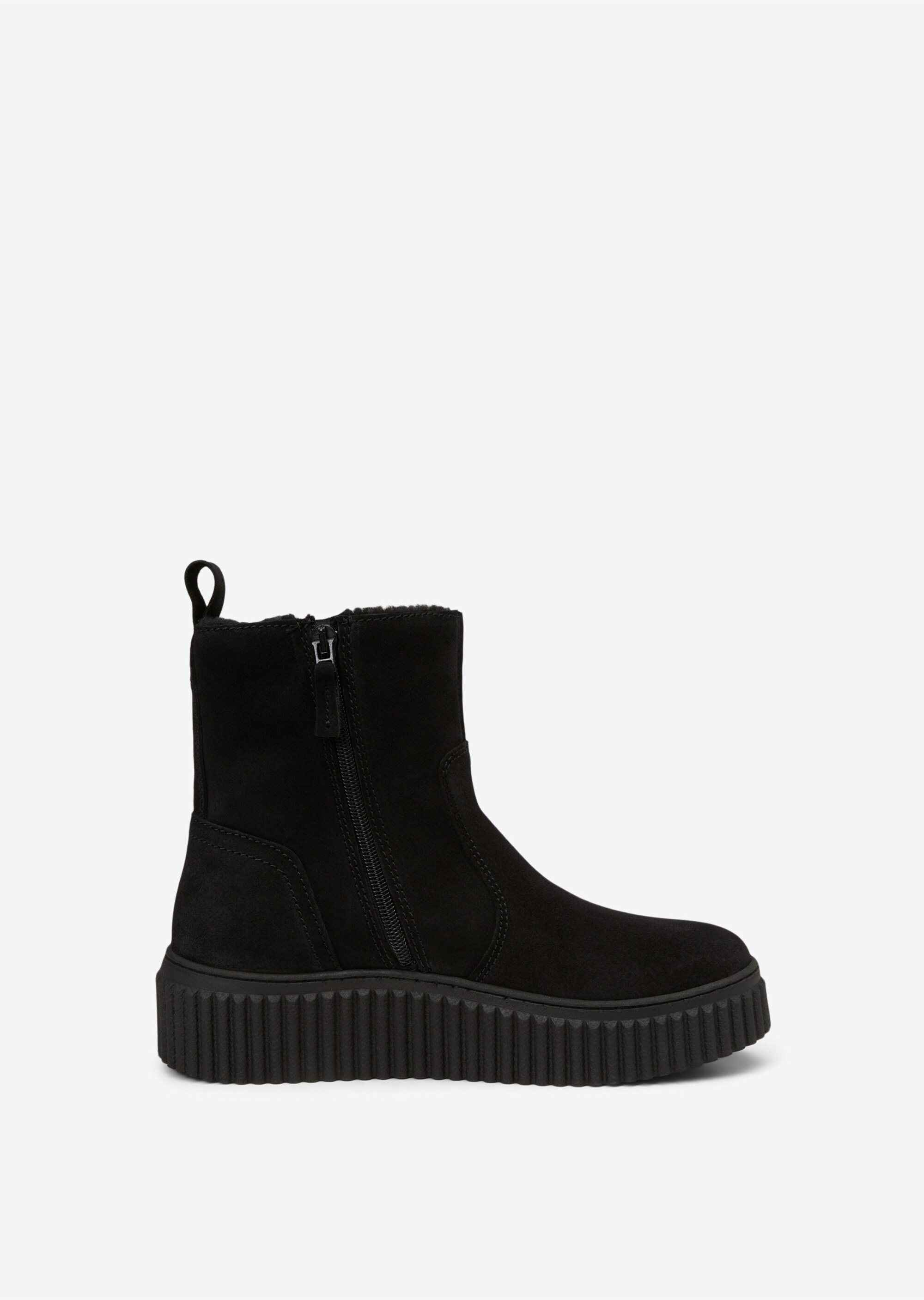 Stiefel mit Innenzipper