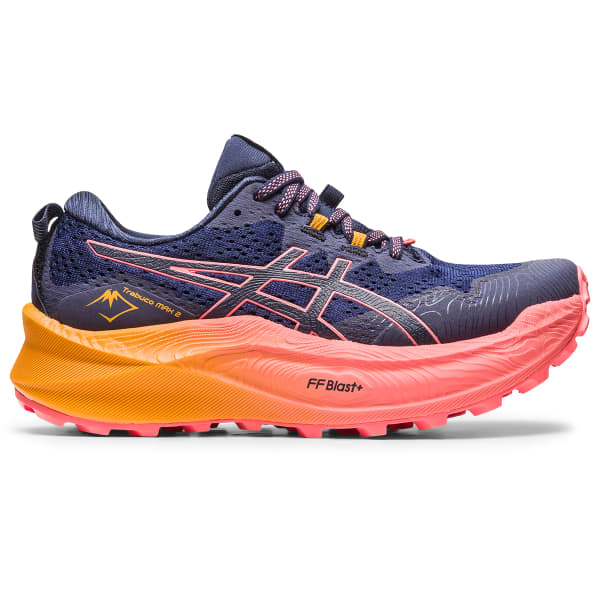 Chaussure trail ASICS TRABUCO MAX 2 MIDNIGHT/PAPAYA