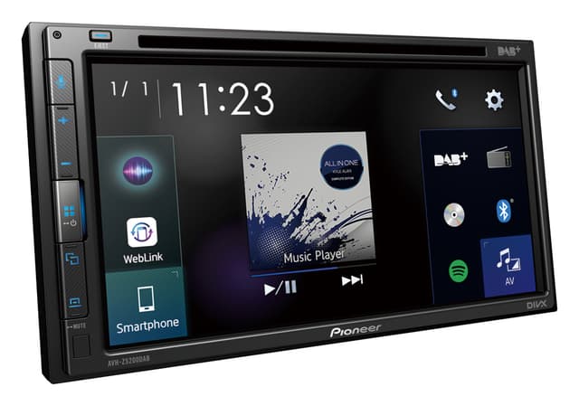 Pioneer AVH-Z5200DAB multimediaafspiller med DAB radio-Apple CarPlay