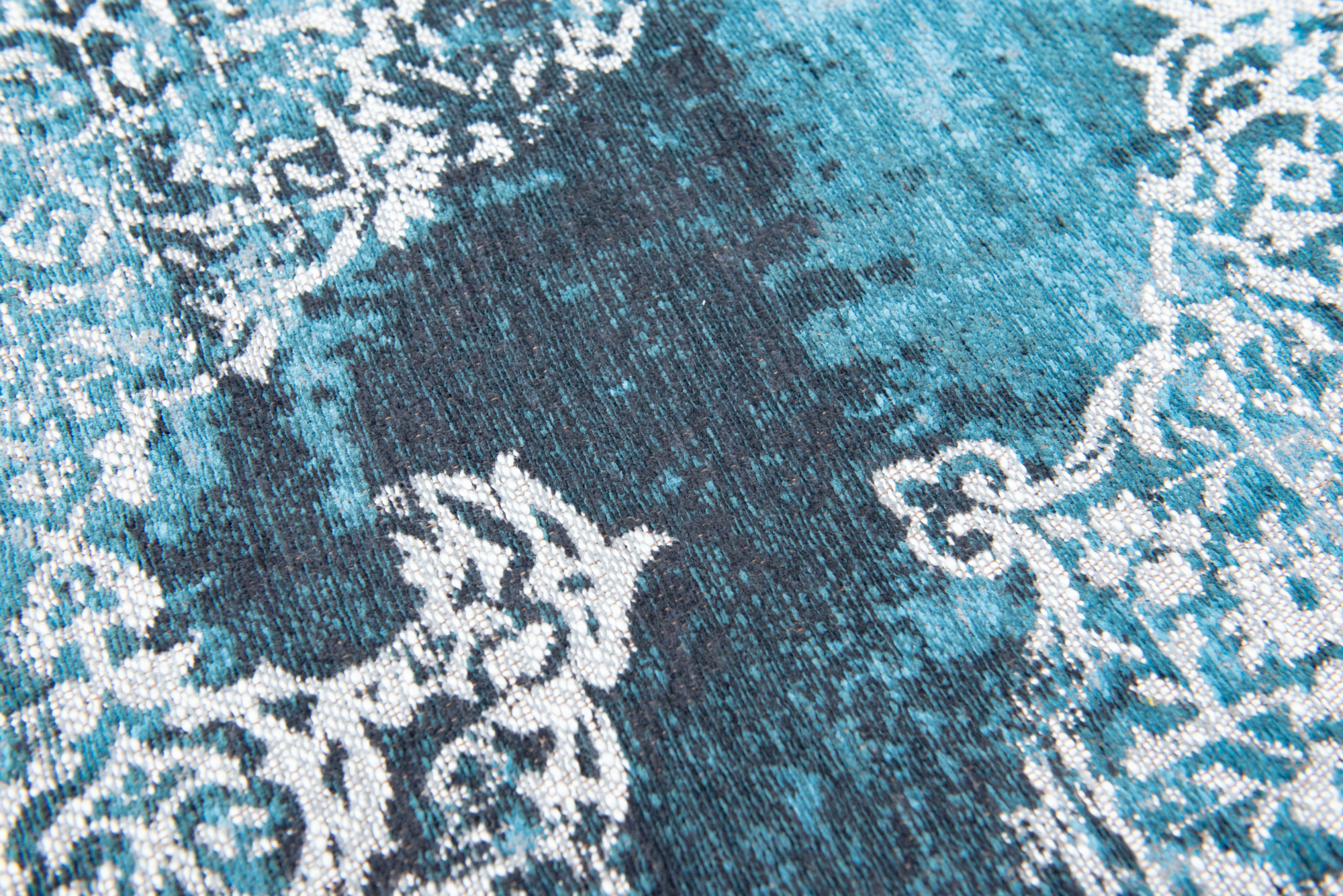 Ecorugs vloerkleed Kirman blauw 170x240 cm