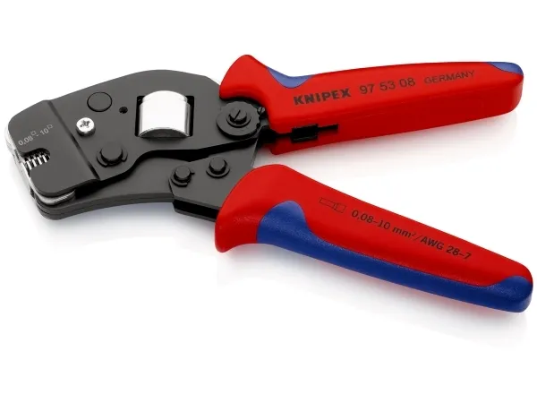Knipex 97 53 08, Stål, Blå, Rød, 190 mm, 477 g