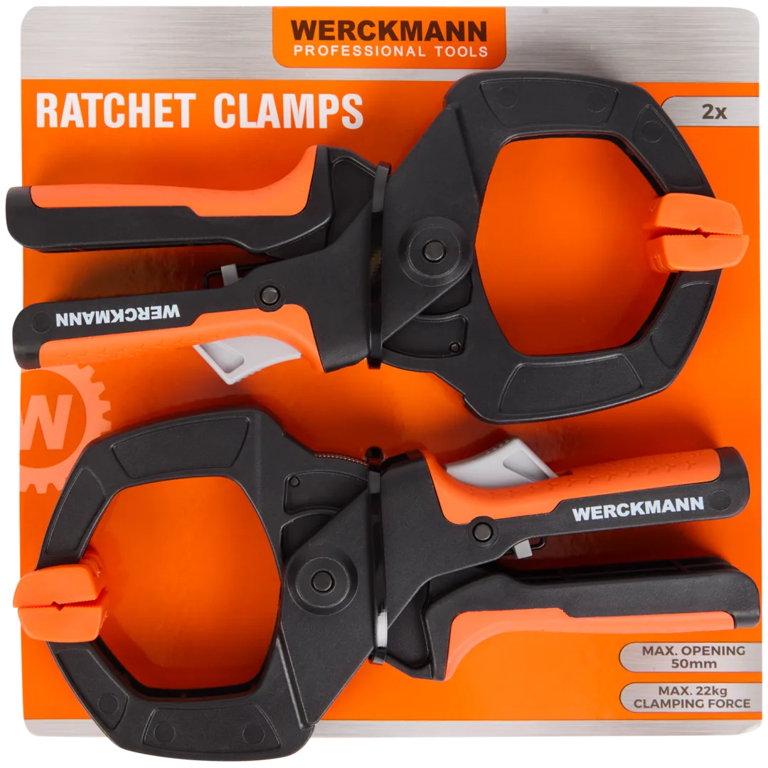 Werckmann lijmklemmen 2 stuks