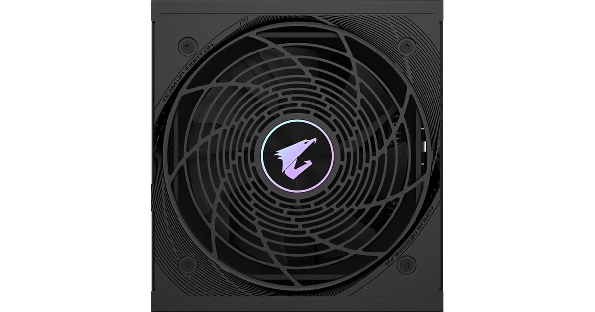 GIGABYTEAORUS ELITE GP-AE1000PM PG5 modulaire 1000 watt voeding   (Zwart, 1x 12VHPWR, 6x PCIe)