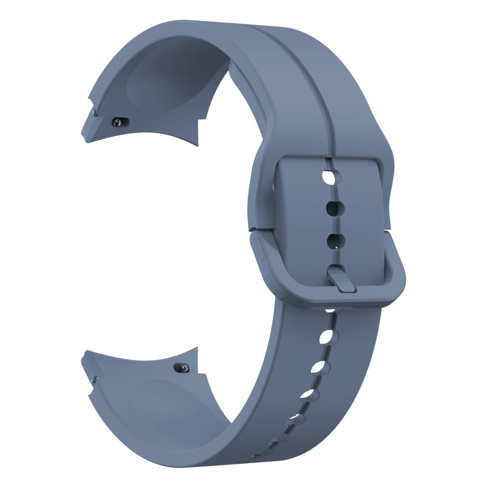 Samsung Galaxy Watch 4 Classic (42mm) Ersatz Sport Silikon Armband Split Design (Gelenkumfang: 180 - 230mm) - Blau