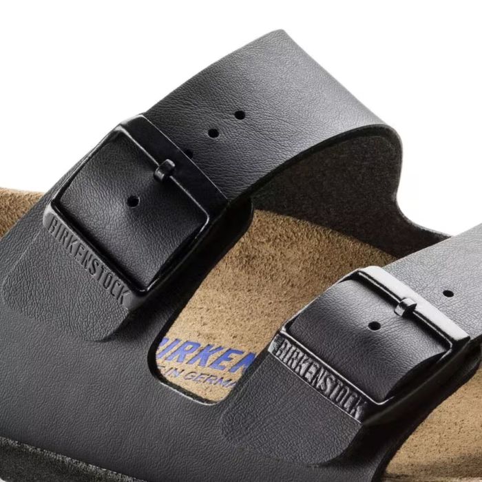 Birkenstock Unisex Sandal Arizona Regular SFB Birko-Flor Sort