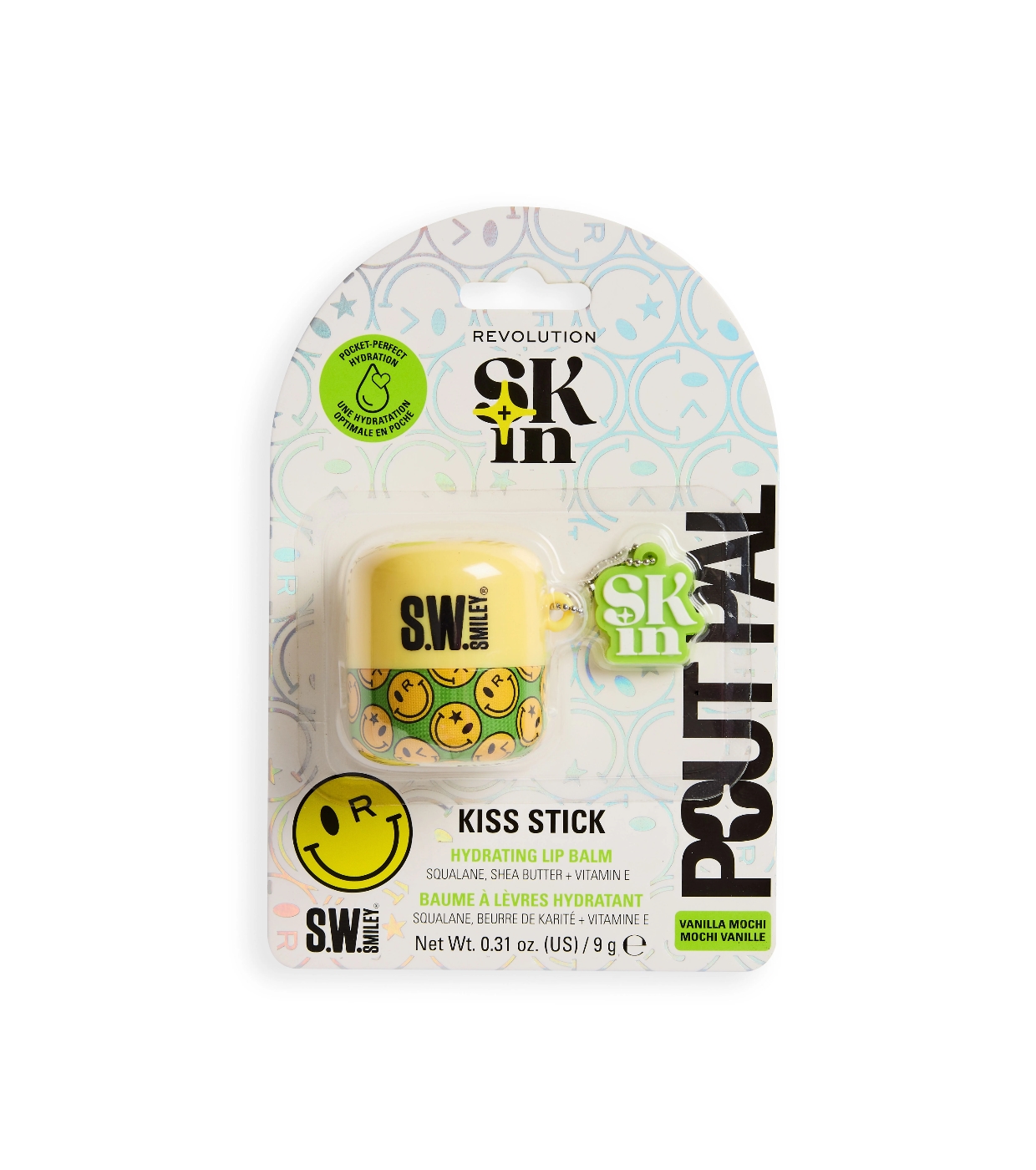 Revolution Skin - *S.W.Smiley* - Bálsamo labial em bastão Pout Pal Kiss Stick