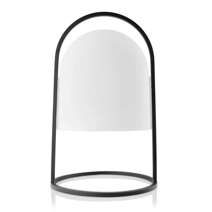 Eva Solo - Lantern Solarleuchte H 43 cm, schwarz / weiss