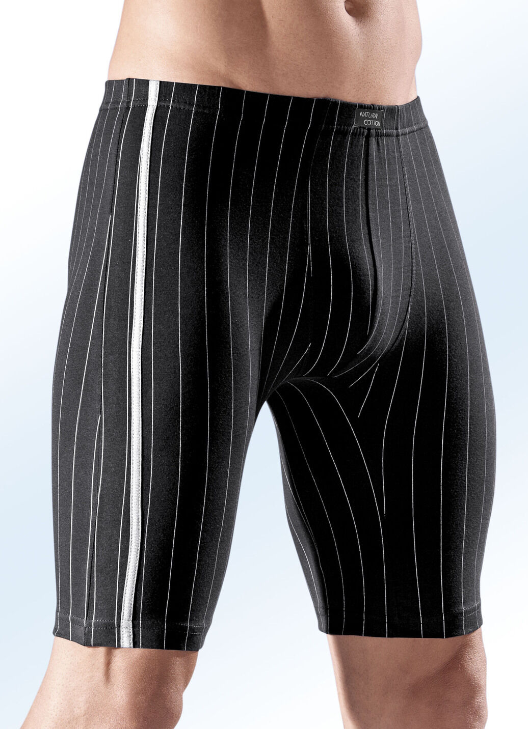 Viererpack Longpants, gestreift