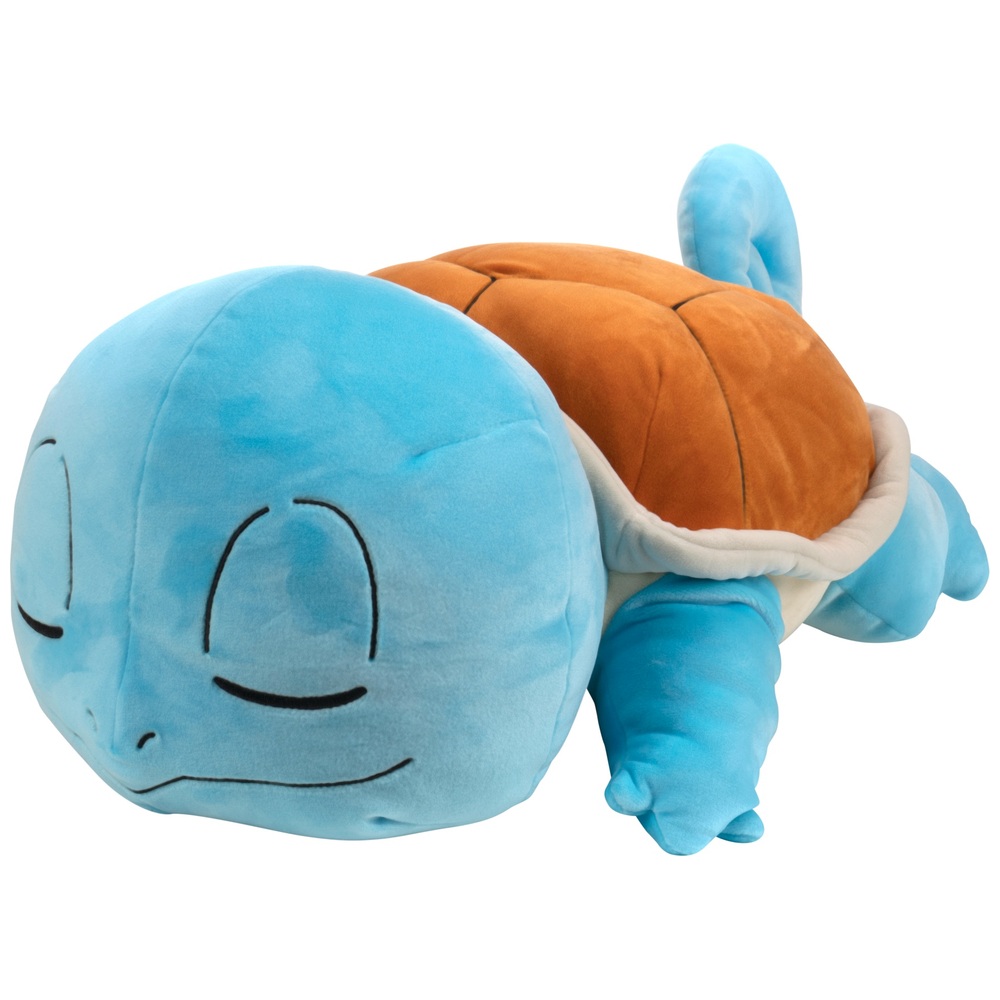 Pokémon 45 cm Plüschtier: Schlafendes Schiggy