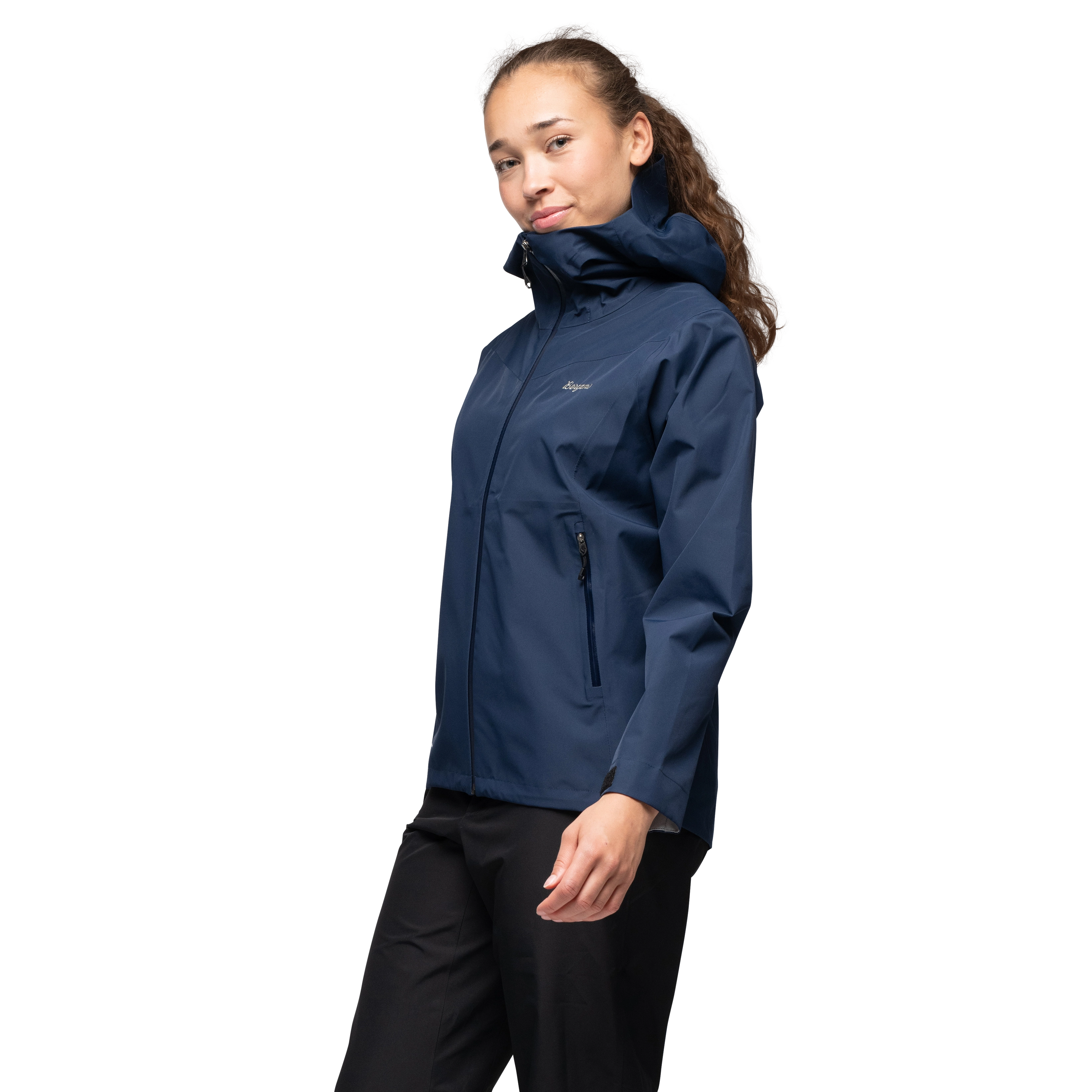 Essentials 2.5L Shell Jacket Women Navy Blue
