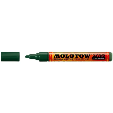 Molotow Permanentmarker ONE4ALL 227 HS, nachfüllbar, 4 mm, future green