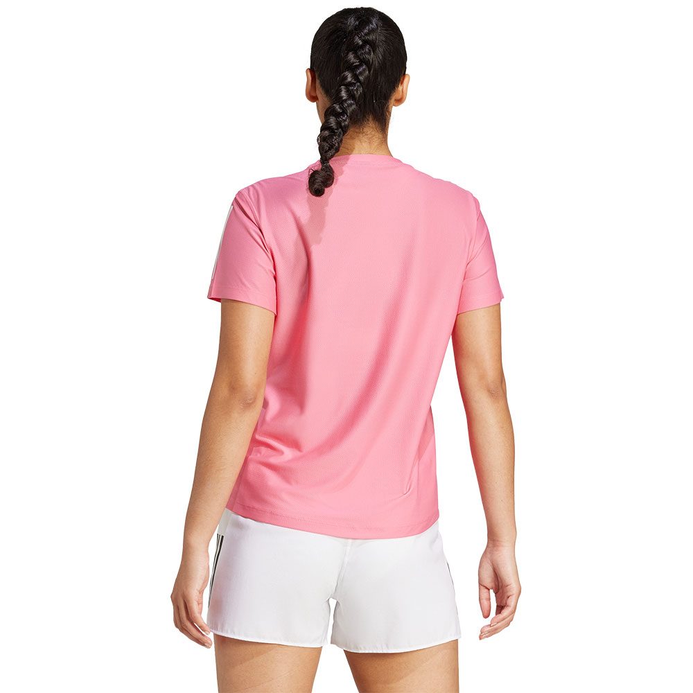 adidas Own the Run T-Shirt Damen pink fusion