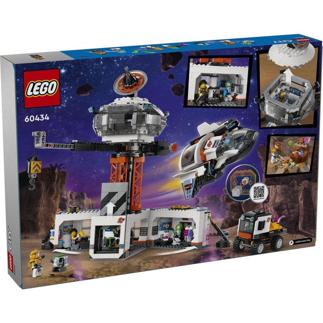 LEGO® City Space 60434 - Raumbasis mit Startrampe