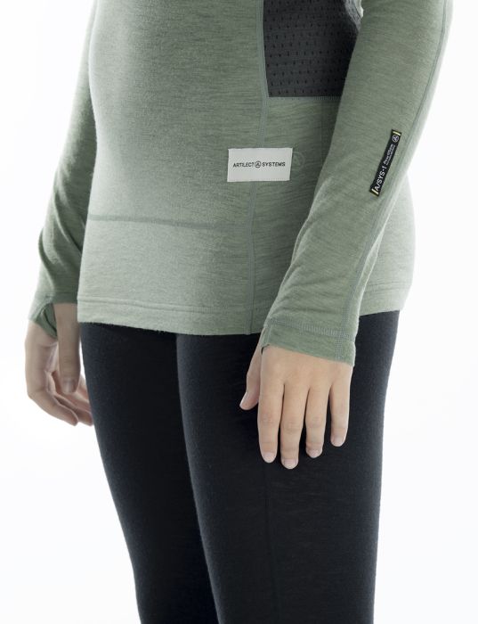 Boulder 125 Crew LS Women uldundertrøje